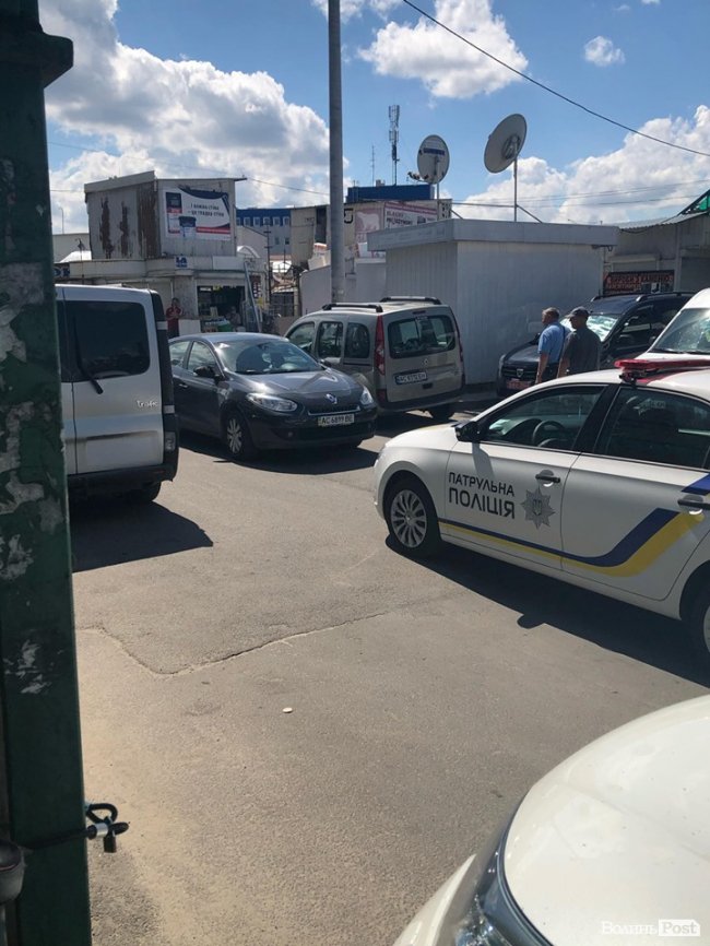 У Луцьку поблизу Варшавського ринку – аварія. ФОТО