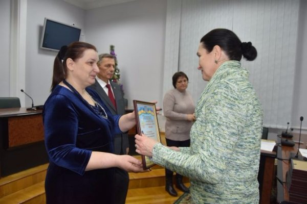 Вручили нагороди тим, хто підтримує воїнів на Сході