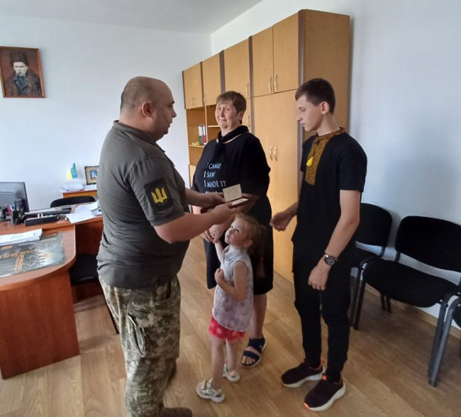 Воїна з Волині Петра Кізуна посмертно нагородили орденом «За мужність»