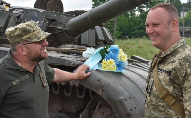 Повернулися додому: у Володимирі-Волинському зустріли військових з передової. ФОТО