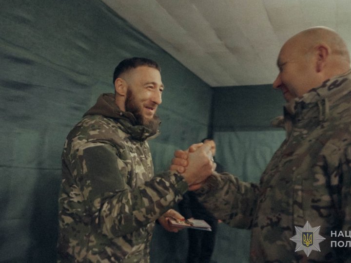 Волинські поліцейські-добровольці стрілецького батальйону отримали нагороди