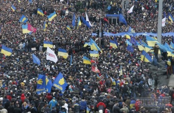 Євромайдан повернувся на Майдан Незалежності. ФОТО