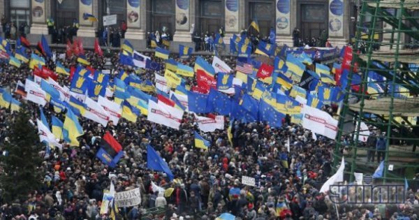 Євромайдан повернувся на Майдан Незалежності. ФОТО