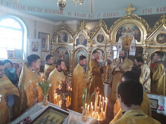 Першу службу українською мовою в храмі на Волині правив Михаїл