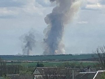 У Бєлгородській області горить об'єкт Міноборони РФ