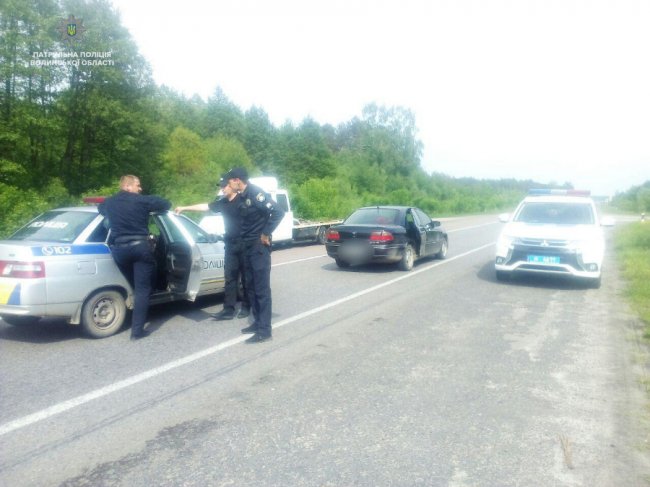 План «Перехват»: на трасі Ковель – Ягодин піймали викрадача авто