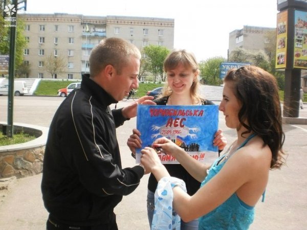 На Волині вшанували загиблих під час аварії на ЧАЕС. ФОТО