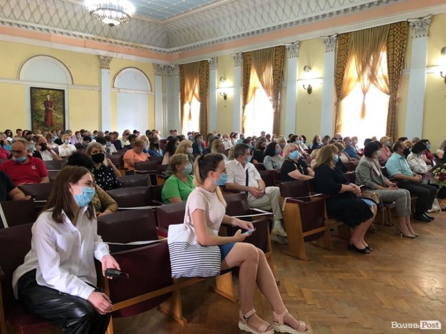 СНУ вирішили перейменувати на Волинський національний університет імені Лесі Українки. ФОТО