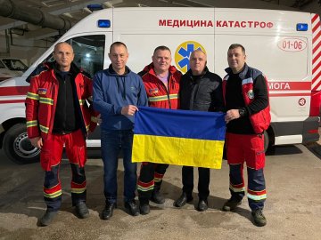 Волинські медики поїхали допомагати жителям Херсонщини. ФОТО