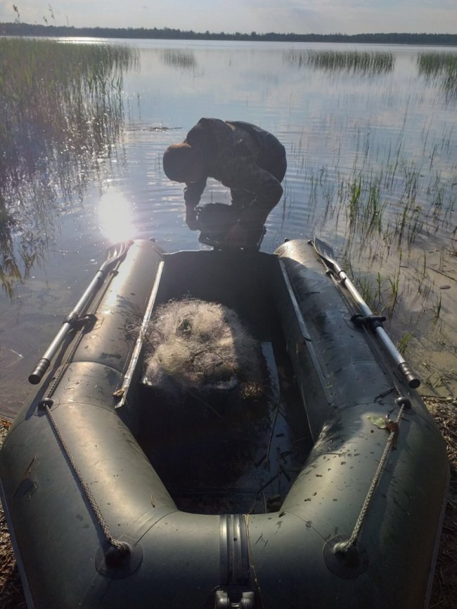 За перший тиждень червня у браконьєрів на Волині вилучили понад 10 кілограмів риби