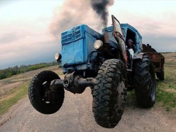 На Волині затримали п'яного тракториста