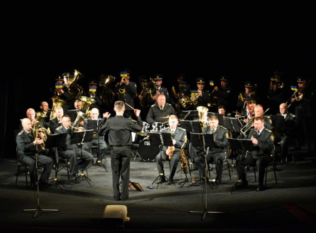 Оркестр волинської військової частини відсвяткував ювілей. ФОТО