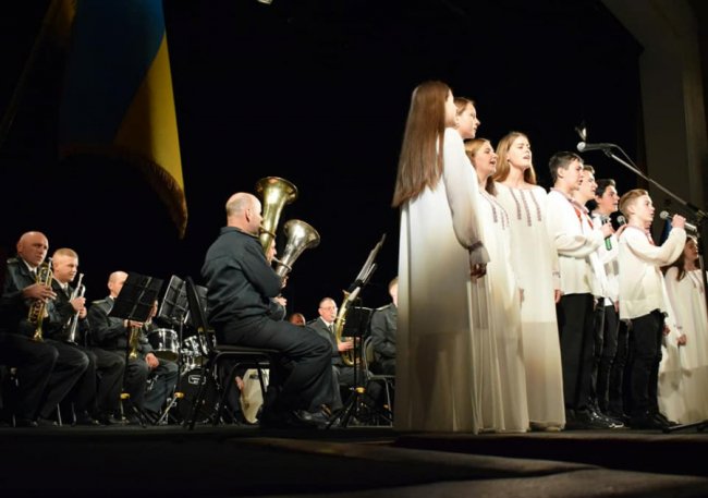 Оркестр волинської військової частини відсвяткував ювілей. ФОТО