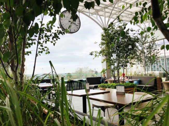 Тераса Grand Central стала ще теплішою*