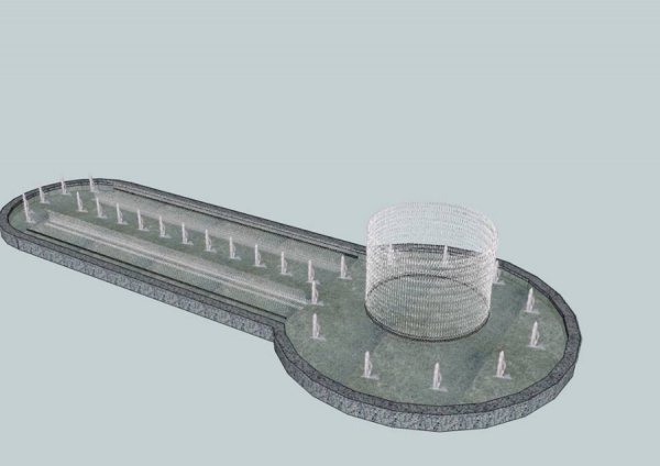 Показали, яким може бути фонтан у центрі Луцька. ФОТО