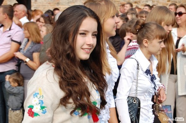 У замку Любарта вітали «ліпших з ліпших» студентів. ФОТО