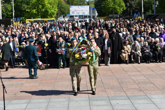 У Луцьку відзначили День перемоги над нацизмом. ФОТО