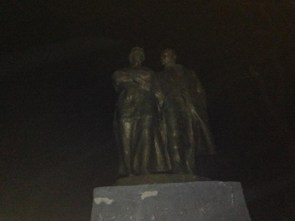 На Полтавщині Леніну відірвали голову. ФОТО