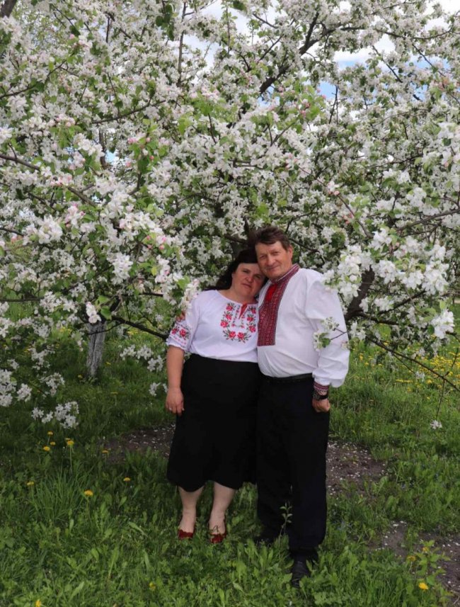 Волинянин збирає з одного дерева до 100 кілограм яблук. ФОТО