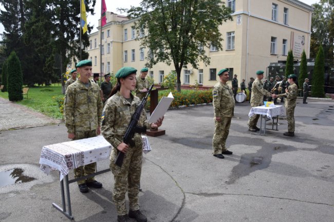 У Луцьку новобранці-прикордонники склали присягу на вірність українському народу. ФОТО