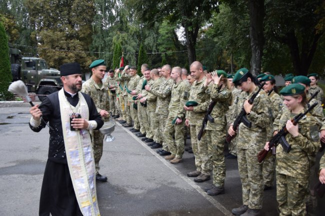 У Луцьку новобранці-прикордонники склали присягу на вірність українському народу. ФОТО