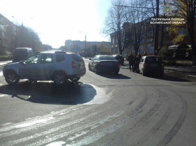 У Луцьку за півдня трапилось вісім аварій. ФОТО