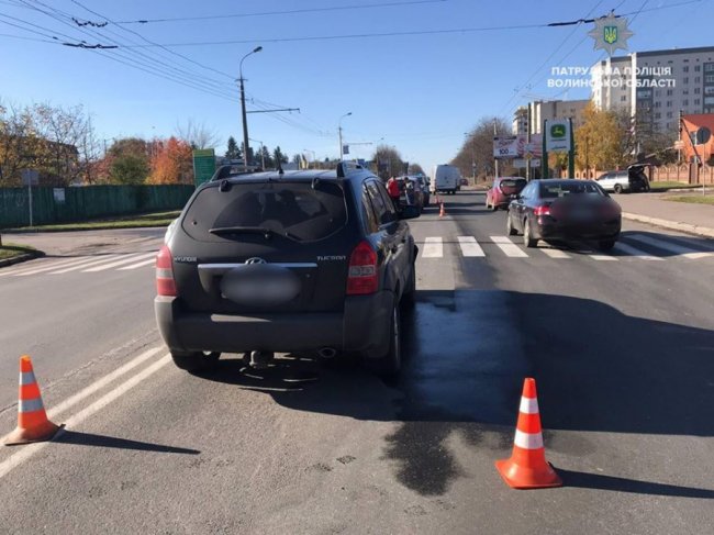 У Луцьку за півдня трапилось вісім аварій. ФОТО