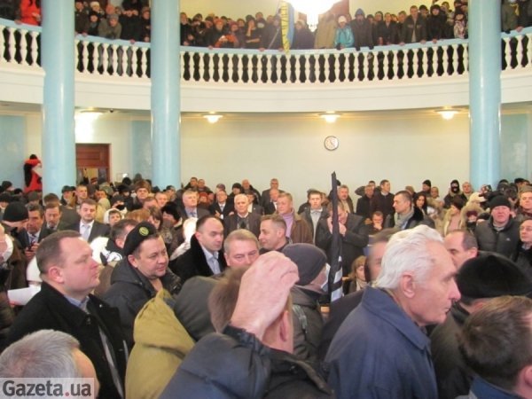 Штурм Вінницької ОДА. ФОТО