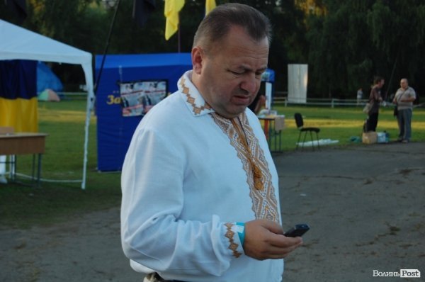 На Бандерштат завітав секретар Луцької міськради Григорій Пустовіт