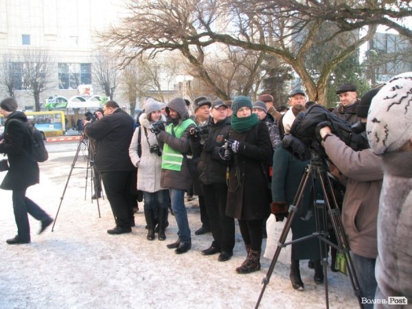 У Луцьку - пікет міліції. ФОТО. ВІДЕО