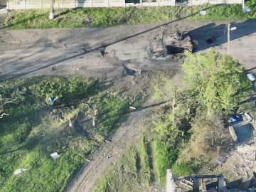 Миколаївські десантники знищили російський бронеавтомобіль «Тигр» разом з екіпажем