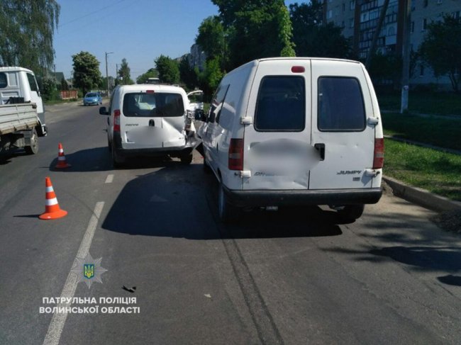 У Ковелі п'яний водій спричинив аварію. ФОТО