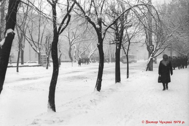 Завірюха в Луцьку 40 років тому: архівні фото