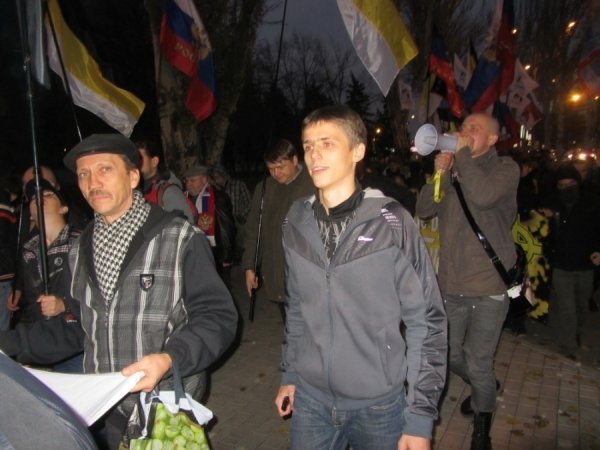 «Русский марш» в Донецьку. ФОТО. ВІДЕО