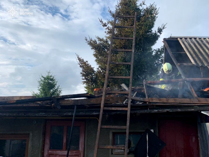  На Волині внаслідок пожежі травмувався 51-річний чоловік
