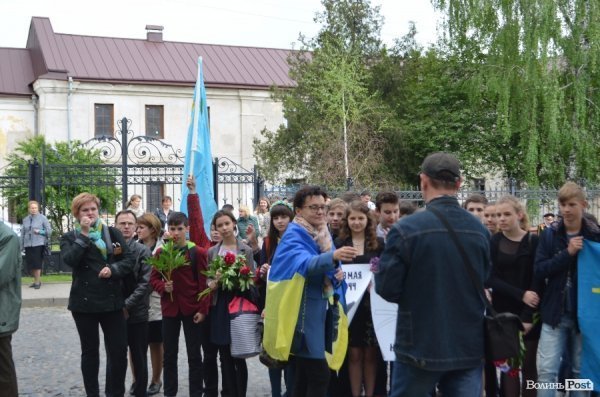 Лучани вшанували пам'ять депортованих кримських татар. ФОТО