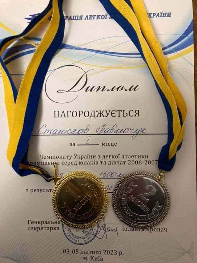 Юнак із Волині став чемпіоном України з бігу