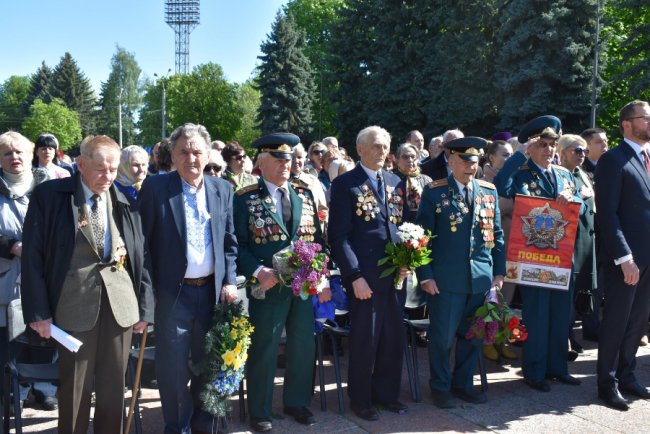 У Луцьку відзначили День перемоги над нацизмом. ФОТО