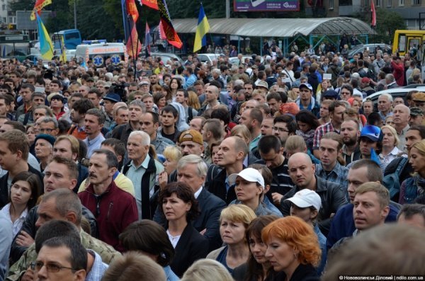 Як волиняни пікетували Генштаб Міноборони.ФОТО. ВІДЕО
