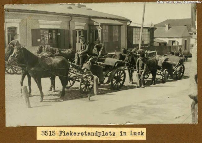 Розповіли, де та за скільки лучани паркували свої брички і фаетони 140 років тому 