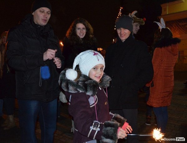 Як у Луцьку зустрічали Новий рік. ФОТО. ВІДЕО