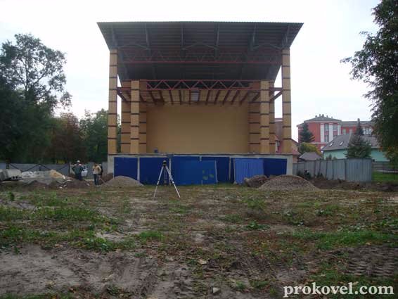 Літня сцена в Ковелі обійдеться у 4,5 мільйона гривень