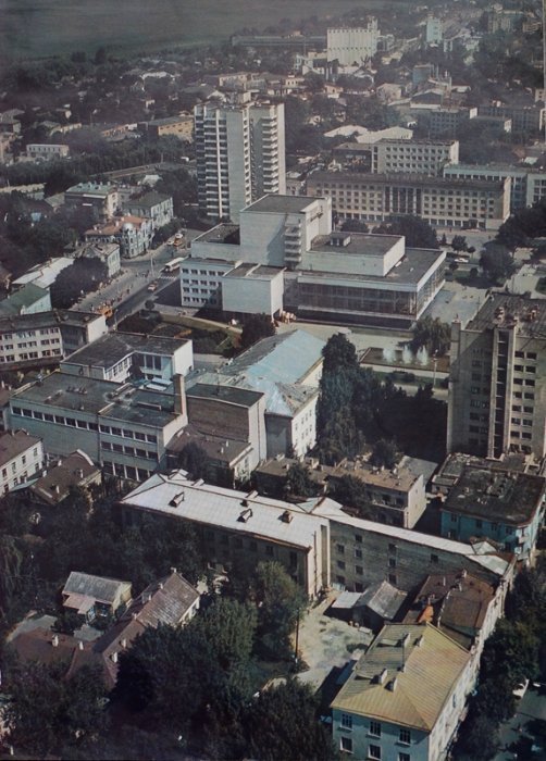 Радянський Луцьк з висоти польоту птаха. ФОТО