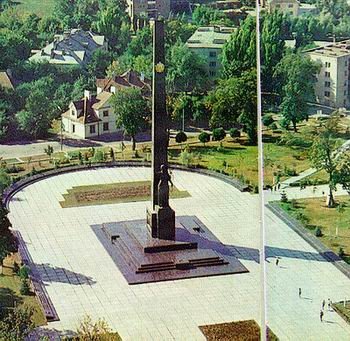 Радянський Луцьк з висоти польоту птаха. ФОТО