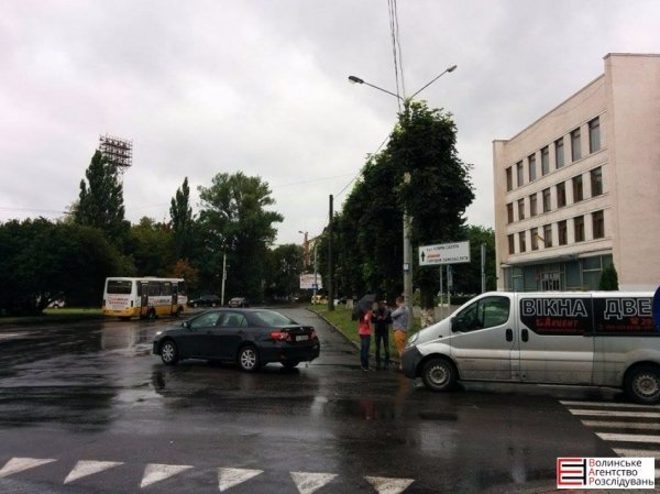 Через негоду у Луцьку трапилась друга ДТП