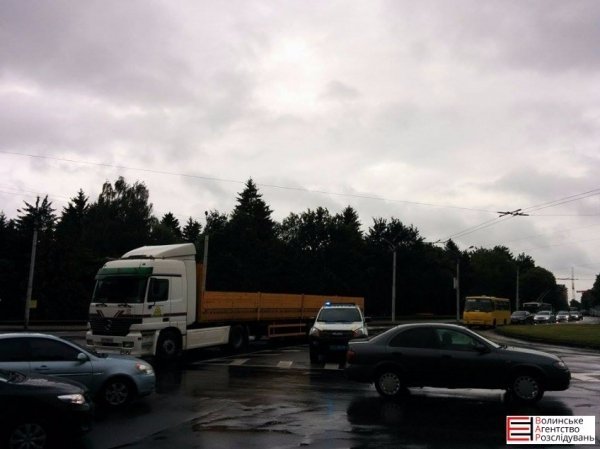 Через негоду у Луцьку трапилась друга ДТП