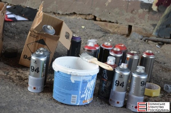 У Луцьку художники малюють нові графіті. ФОТО