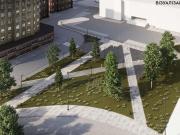 Коли у Луцьку з’явиться новий сквер біля школи №26