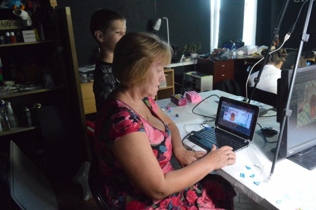 У Луцьку знімають «пластилінову» короткометражку. ФОТО