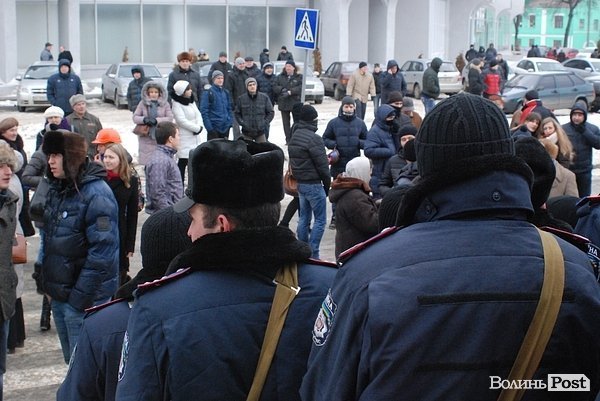 У Луцьку освистували нового губернатора. ФОТО